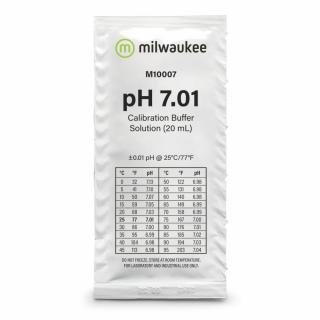 Milwaukee pH 7.01 pufr 20 ml, kalibrační roztok BOX 25 ks