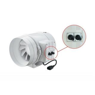 Ventilátor Dalap TT 125 s automatickou regulací (280 m3/h) AP 125 T