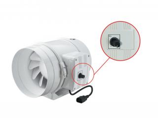 Ventilátor Vents TT 160 U s regulací (552 m3/h)