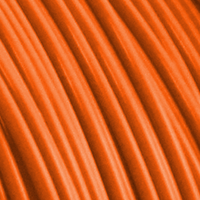 Fiberflex filament derivates - Fiberlogy Barva: 40D; orange, Hmotnost: 0,85kg, Průměr: 1,75mm