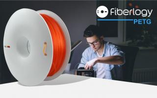 PET-G filament 1,75mm 0,85kg - Fiberlogy Barva: red, Hmotnost: 0,85kg, Průměr: 1,75mm