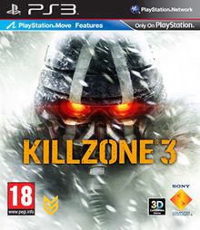 PS3 killzone 3 Obal: Anglický