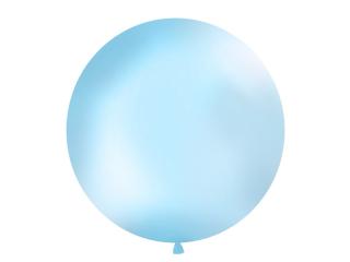 Balón jumbo světle modrý, pastelový - 1m