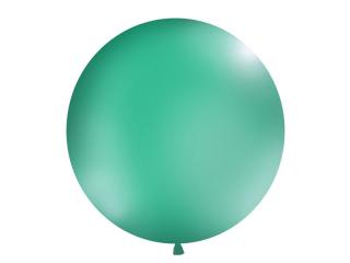 Balón jumbo tmavě zelený, pastelový - 1m