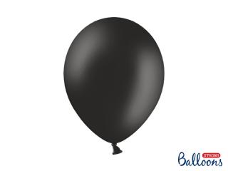 Balónek černý, pastelový - 30cm