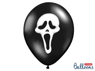 Balónek černý - vřískot (30cm)
