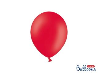 Balónek červený (poppy red), pastelový - 23cm