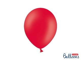 Balónek červený (poppy red), pastelový - 27cm