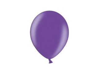Balónek fialový, metalický - 25cm