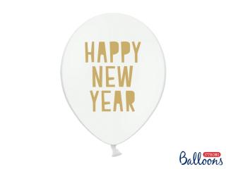 Balónek  Happy new year  - 30cm