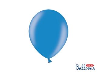 Balónek modrý (cornflower blue), metalický - 27cm