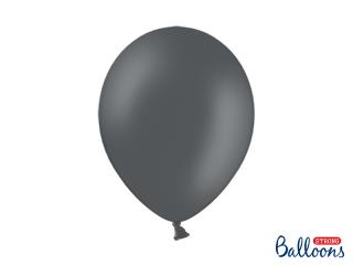 Balónek šedý, pastelový - 30cm