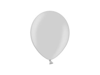 Balónek stříbrný, metalický - 25cm