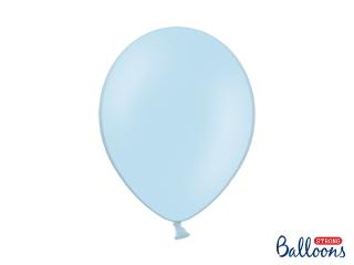 Balónek světle modrý (baby blue), pastelový - 30cm
