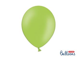 Balónek světle zelený (bright green), pastelový - 30cm