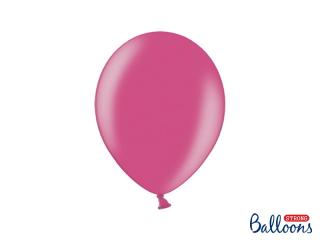 Balónek tmavě růžový (hot pink), metalický - 27cm