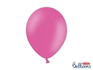 Balónek tmavě růžový, pastelový - 30cm