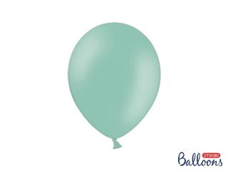 Balónek zelený (mint), pastelový - 27cm