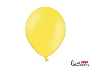 Balónek žlutý, pastelový - 30cm