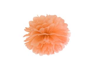 Dekorační pom pom - oranžový (25cm)