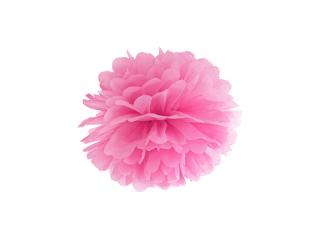 Dekorační pom pom - růžový (25cm)
