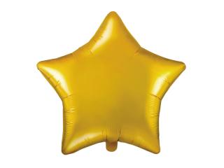 Fóliový balónek - Hvězda zlatá (48cm)
