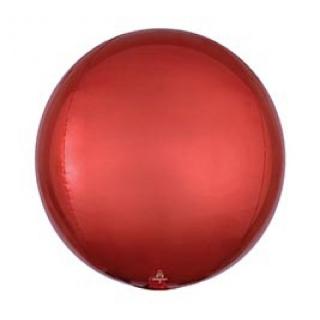 Fóliový balónek - Koule červená (40cm)