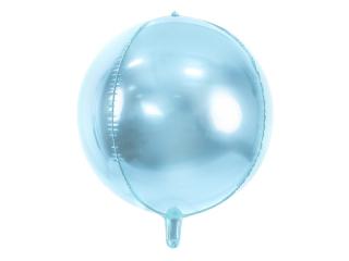 Fóliový balónek - Koule světle modrá (40cm)