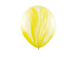 Mramorové balónky - žluté (6ks)