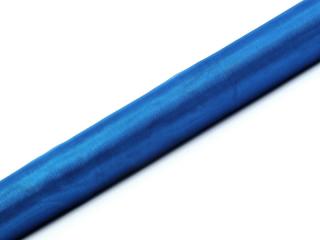 Organza tmavě modrá - šířka 36cm, délka 9m