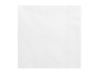 Papírové ubrousky - bílé (20ks)