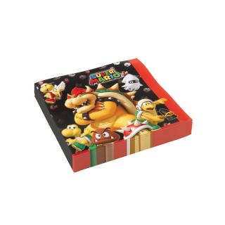 Papírové ubrousky - Super Mario (16ks)