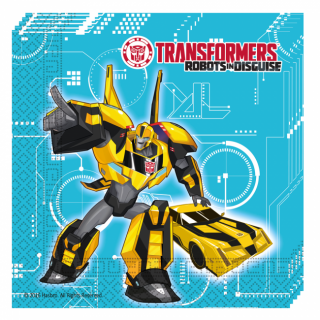 Papírové ubrousky - Transformers (20ks)