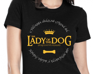 Dámské triko - Lady dog Velikost: XL