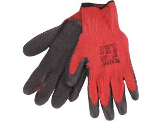 rukavice  polomáčené v LATEXU - velikost 10