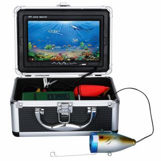 Rybářská podvodní kamera s NAHRÁVÁNÍM, osvětlením a tabletem nejen pro pozorování ryb