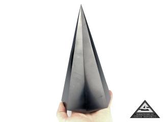 PYRAMIDA VYSOKÁ NÚBIJSKÉHO TYPU, 8 HRAN, VÝŠKA 20 CM, PRŮMĚR 11 CM