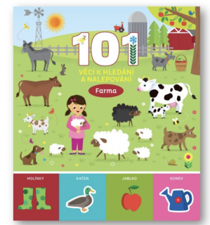 101 věcí k hledání a nalepování Farma
