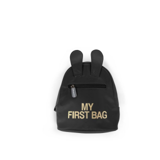 CHILDHOME DĚTSKÝ BATOH MY FIRST BAG BLACK