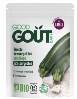 GOOD GOUT BIO CUKETOVÉ RIZOTO S KOZÍM SÝREM 190 G