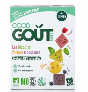 Good Gout BIO Sušenky barvy & tvary (80 g)