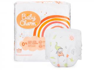 Plenky Baby Charm Super Dry Flex vel. 5 Junior, 11 - 16 kg, 34 ks