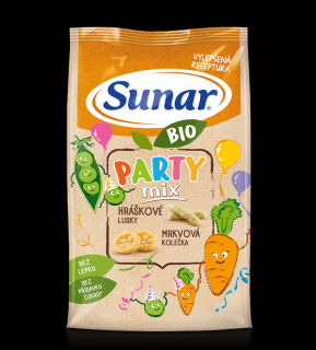 Sunar BIO Party mix křupky 45 g