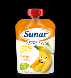 Sunar - Do ručičky banán a jablko