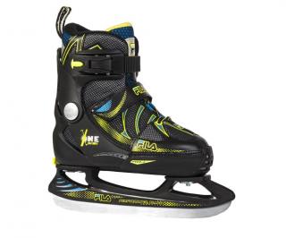 Dětské lední brusle Fila X-One Ice Blue/Lime  velikost dětská Velikost (Velikost EUR): L (35-38)