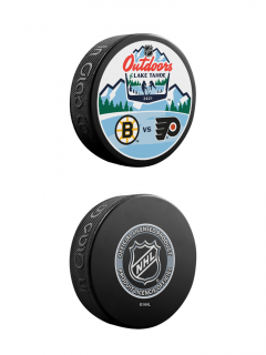 Fanouškovský puk NHL Lake Tahoe Dueling Blister (1ks) Tým: Philadelphia Flyers