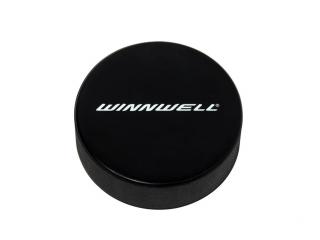 Hokejový puk Winnwell (černý, oficiální s logem)