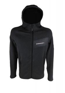 Mikina Winnwell Hoody Fleece SR  Velikost senior Barva: Černá, Velikost: S