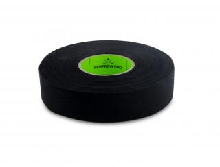 Páska na hokejku Renfrew, černá  šířky 24 a 36 mm, délky 13, 25 a 50 m Barva: Černá, Velikost: 25mx24mm