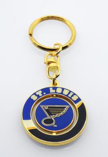 Přívěšek na klíče JFSC NHL Spinner Tým: St. Louis Blues
